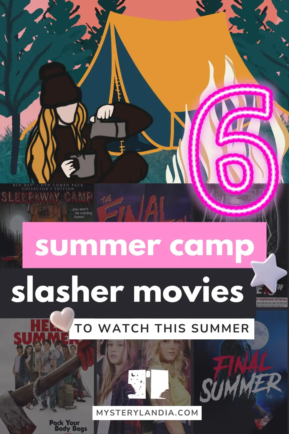 Mysterylandia 6 Summer Camp Slasher Movies